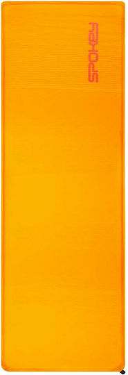 Spokey Savory Αυτοφούσκωτο Μονό Υπόστρωμα Camping 180x50cm Πάχους 2.5cm Πορτοκαλί