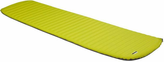 High Peak Oregon XL Self-Inflating Single Camping Sleeping Mat 150x63cm Thickness 5cm in Yellow color