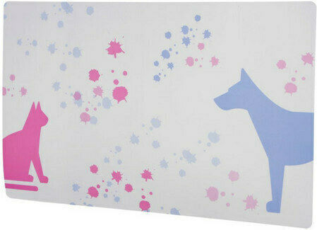 Kerbl Plastic Placemats for Dog & Cat with Base 35cm in White Color