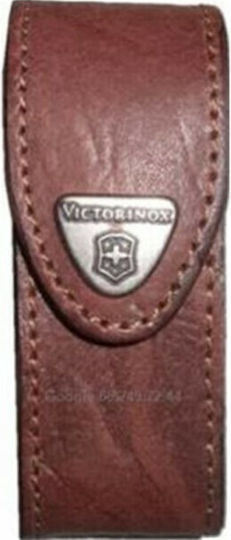 Victorinox Аксесоари за мултиинструменти Кожен калъф за кафяво швейцарско ножче