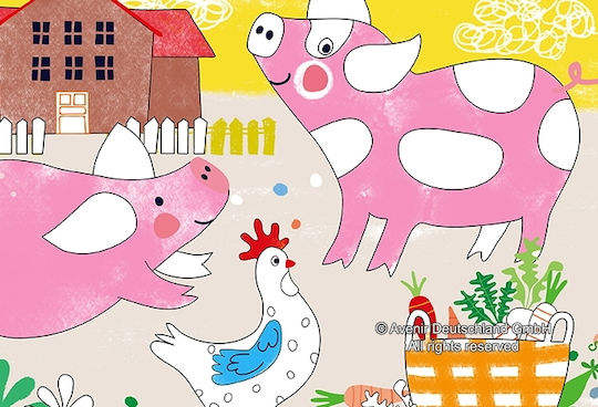 Avenir Silky Crayons Unicorn Crayon 1 Colours