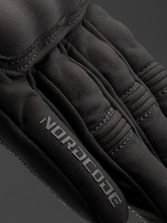 Nordcode Smart Καλοκαιρινά Ανδρικά Γάντια Μηχανής Softshell Μαύρα