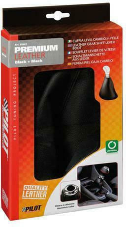 Lampa Premium Shift Boots Black Gear Shift Knob