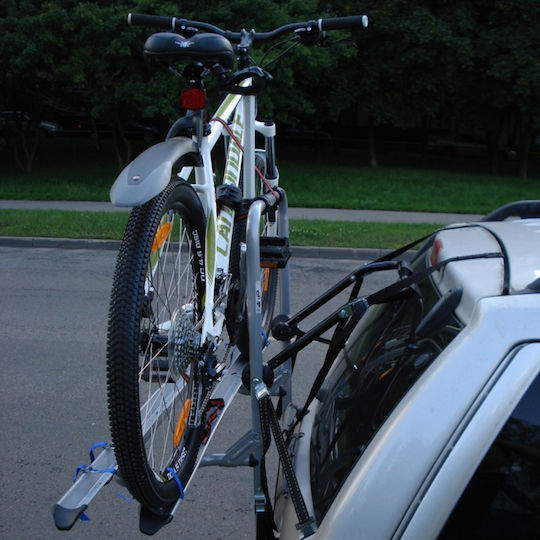 Menabo Steel Bike 2 Car Bike Trunk Rack for 2 Bikes