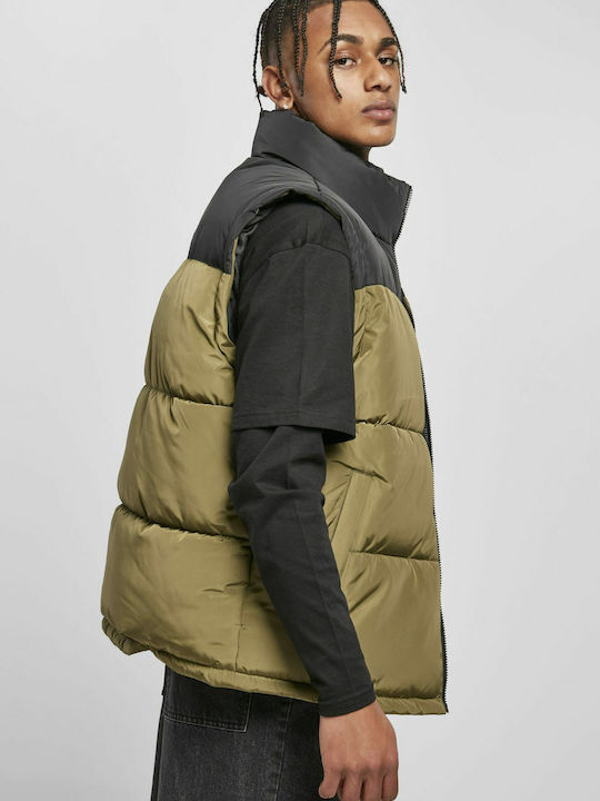 Classics Ärmellos Jacke Puffer Khaki