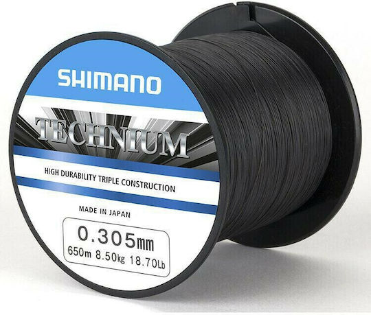 Shimano Technium Fishing Line Gray 600m / 0.35mm