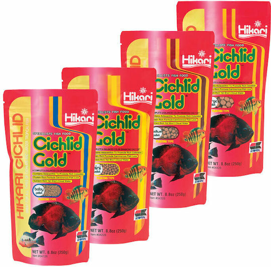 Hikari Gold Large Pellet Cichlid Food Sticks 250gr