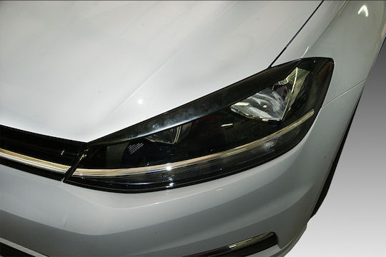 Front Headlight Eyebrows for Volkswagen Golf VW Golf 7 Facelift 2016+