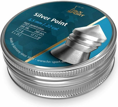 H&N Sport Silver Point 1,11g 17,13gr 200τμχ 5.5mm