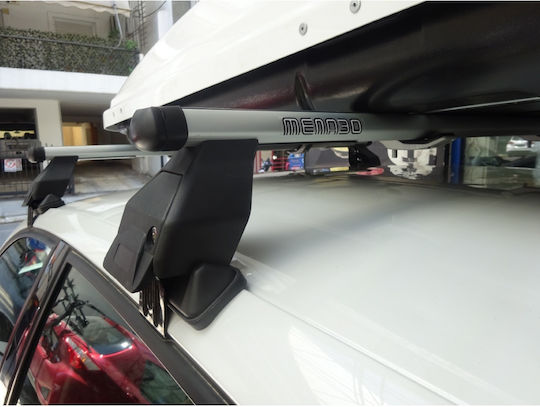 Menabo Mania Dachbox Für Autos 400lt Weiße Glänzende