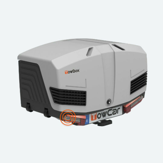Enganches Aragon Towbox V3 Кола Кутия за Багаж Котсадору Автомобил с Едно Отваряне Капацитет 400лт Сив