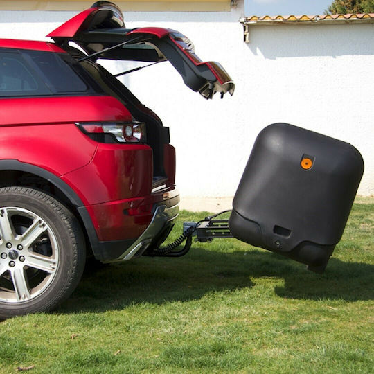 Aragon TowBox V2 Μπαγκαζιέρα Κοτσαδόρου Αυτοκινήτου με Μονό Άνοιγμα Χωρητικότητας 390lt Μαύρη