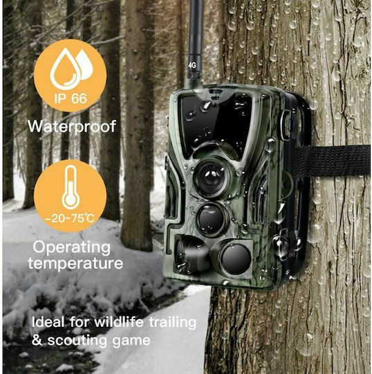 Clever SecurityCam Waterproof Hunting Camera Night Vision with Motion Detection