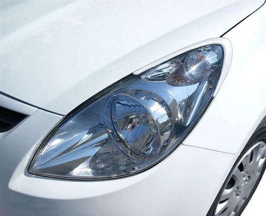 Motordrome Предни фарови вежди за Hyundai i20 2008-2014 ABS Πλαστικό
