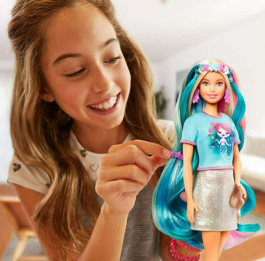 Barbie Fantasy Hair Κούκλα για 3+ Ετών