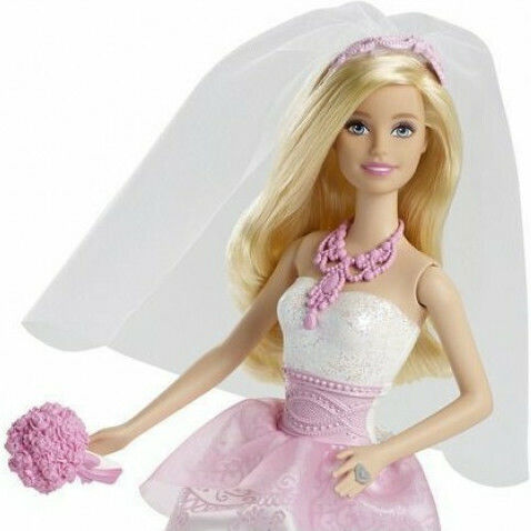 Barbie Princess Bride Doll for 3++ Years