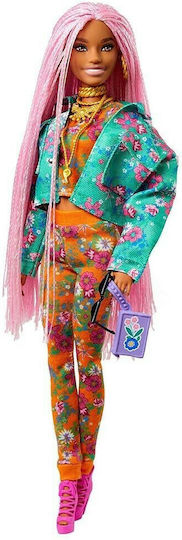 Barbie Extra Pink Braids Barbie Puppe Extra für 3+ Jahre 32,5 cm