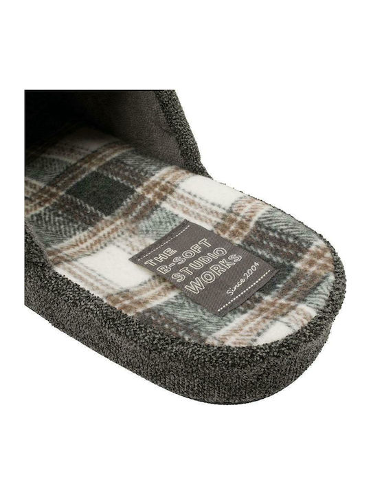 Men's Slippers Grey Anatomical