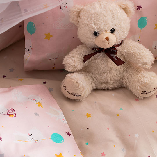 Vesta Home Cat Бебешка кувертюра от полиестер Розов 120x160см