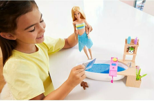 Barbie Wellness - Τζακούζι Σετ Κούκλας για 3+ Ετών