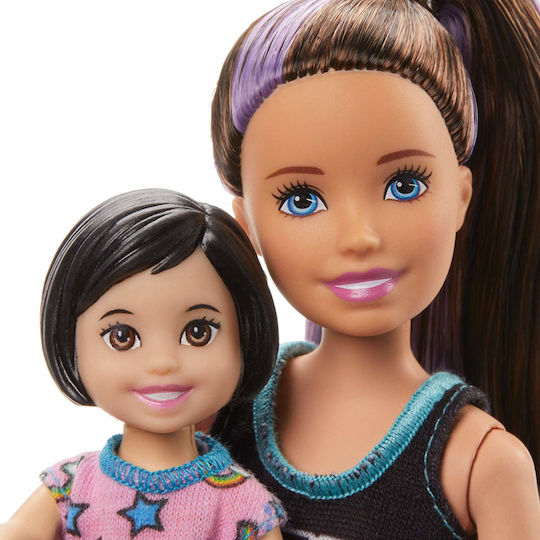 Barbie Skipper Babysitters - Schlafenszeit Puppenset für 3+ Jahre alt+ Jahre