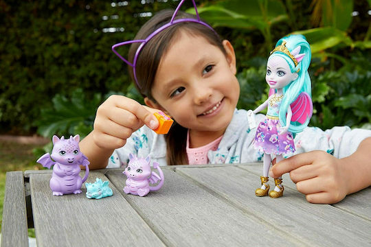 Mattel Royals Кукла Deanna & Семейство Дракони Кукла за 4+ години+ години 15.2см.