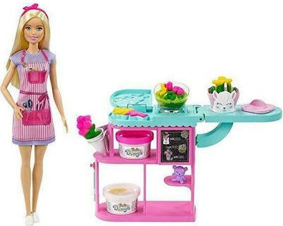 Barbie Flower Shop Σετ Κούκλας για 3+ Ετών