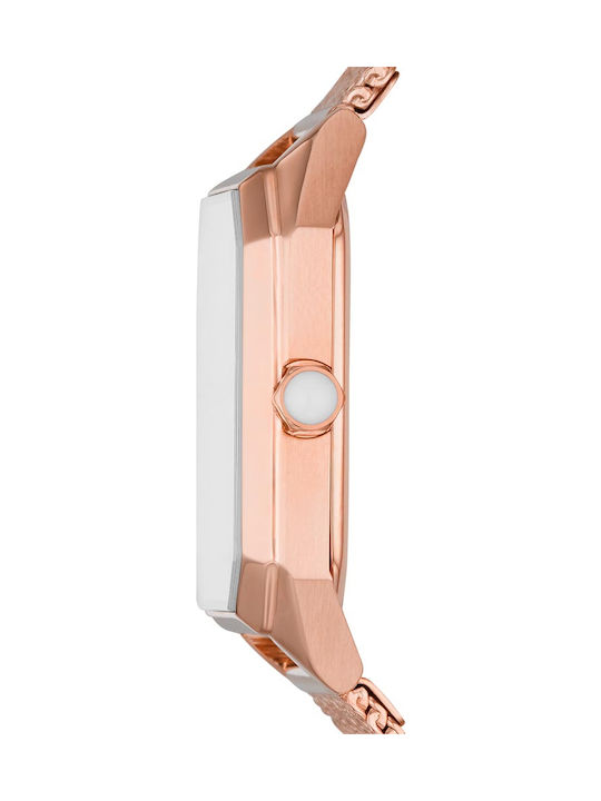 Emporio Armani Gioia Women's Watch with Pink Gold Metal Bracelet