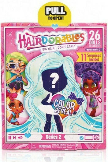 Giochi Preziosi Hairdorables Doll 12cm (Miscellaneous Designs)