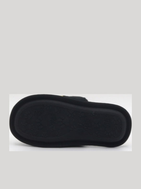 Aek Bc Men's Printed Slippers Black