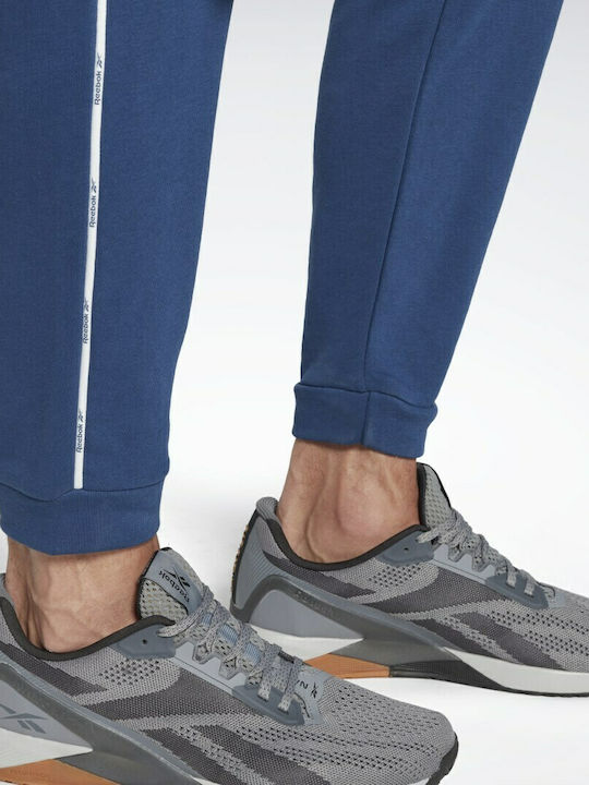 Workout Ready Piping Jogginghose mit Gummizug Batik Blue