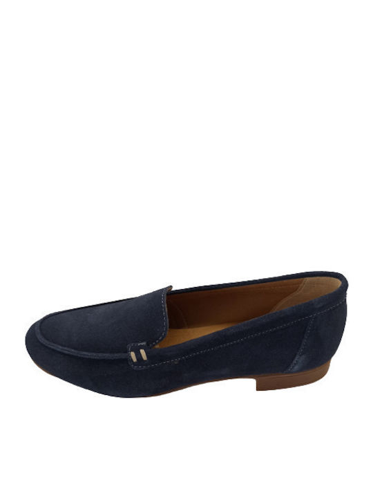 Γυναικεία Loafers σε Navy Μπλε Χρώμα