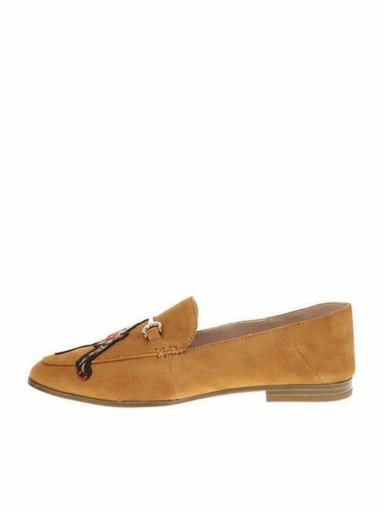 Wildathart Women's Loafers in Beige Color