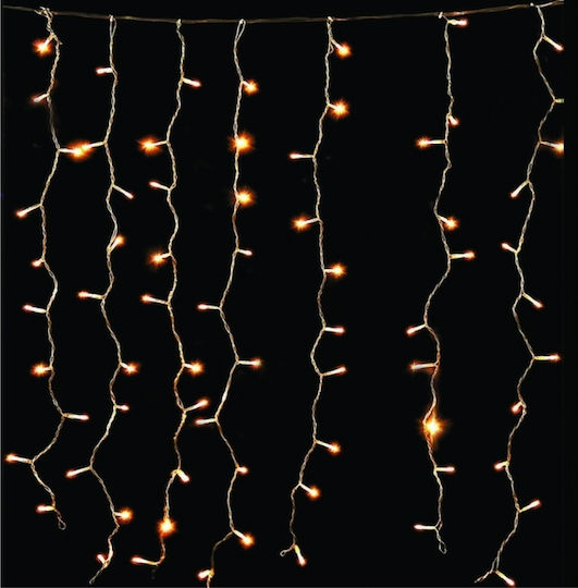 200 Lichterketten LED 2m. x 100cm Warmes Weiß Typ Regen