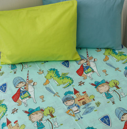 Borea Kinderdecke Einzel P8 Ritter Veraman 160x240cm