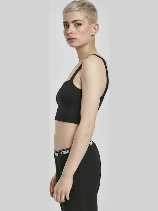 2 Pack Women's Summer Cotton Sleeveless Crop Top Black/White