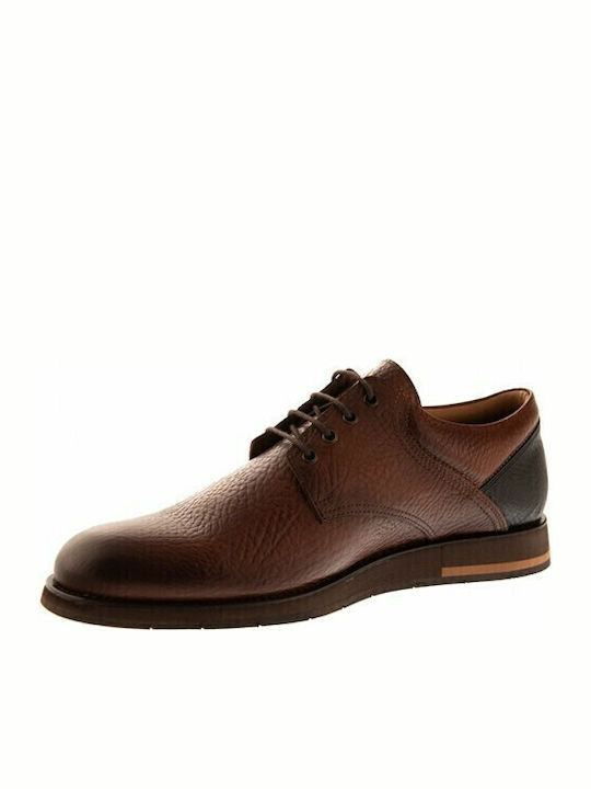 Men's Leather Casual Shoes Brown