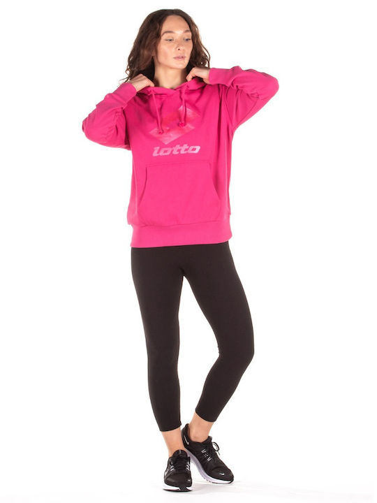 Smart II Women's Sweatshirt Hooded Fuchsia