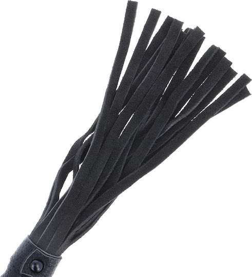 Darkness Short Black Flogger Whip in Black Color