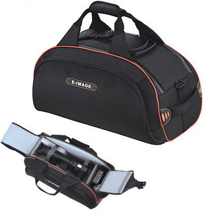 E-Image Camcorder Shoulder Bag Oscar S10 EI-EB0901 Waterproof in Black Colour
