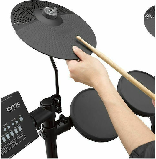 Yamaha Ηλεκτρονικά Ντράμς DTX-402K Set σε Μαύρο Χρώμα