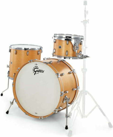 Gretsch Brooklyn Rock Short Set de tobe Natural satin