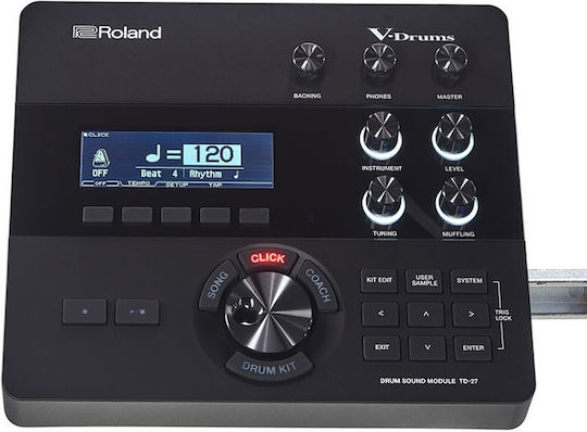 Roland Elektronische Drumsets VAD503 in Schwarz