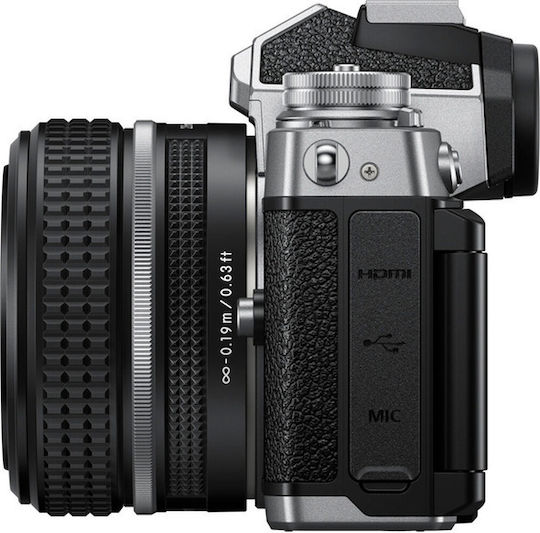 Nikon Z Fc Mirrorless Camera Body Silver