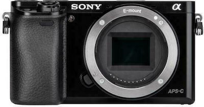 Sony α6000 Безогледален Фотоапарат Body Черна