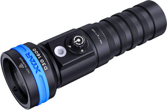 XTAR D30 Diving Safety Light Rechargeable LED with Brightness 1600 Lumen for Depth up to 100m