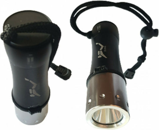 Diving Safety Light LED with Brightness 1000lm for Maximum Depth 100m Super Bright 1000lm
