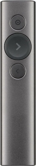 Logitech Prezentator Spotlight Slate și Taste Slideshow în Culoare Gri