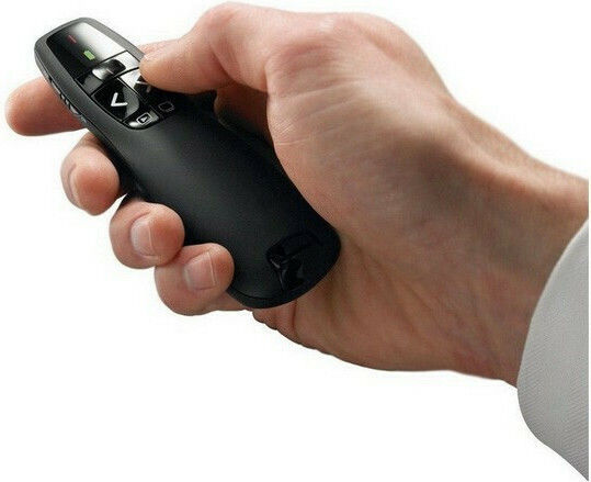 Presenter Laser Pointer R400 με Κόκκινο Laser και Πλήκτρα Slideshow