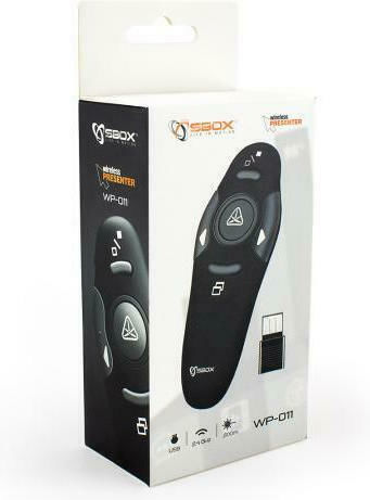 Sbox Presenter with Red Laser and Slideshow Keys
